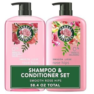Herbal Essences Shampoo & Conditioner Set, Smooth Collection, Paraben-Free